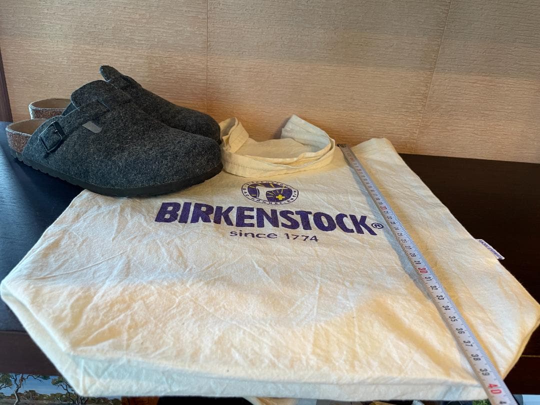 ⭐️超美品⭐️エコバッグ付 BIRKENSTOCKキッズ ボストン・フェルト