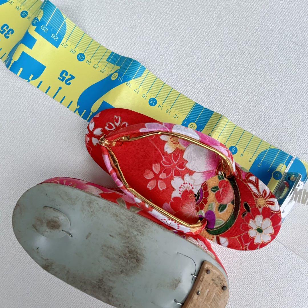 セット　七五三　３歳女の子　長着＆被布＆長襦袢＆小物　黒地　桜　地紋　うさぎ