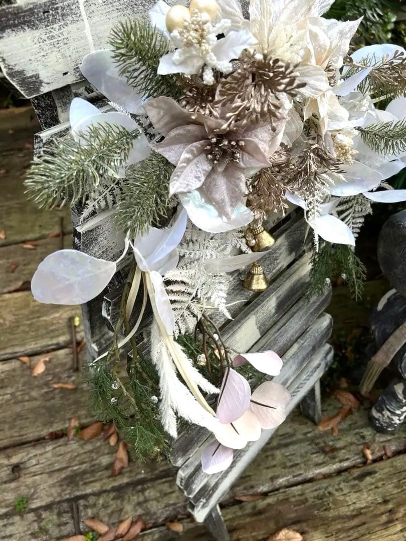 クリスマスリース(馬蹄型)