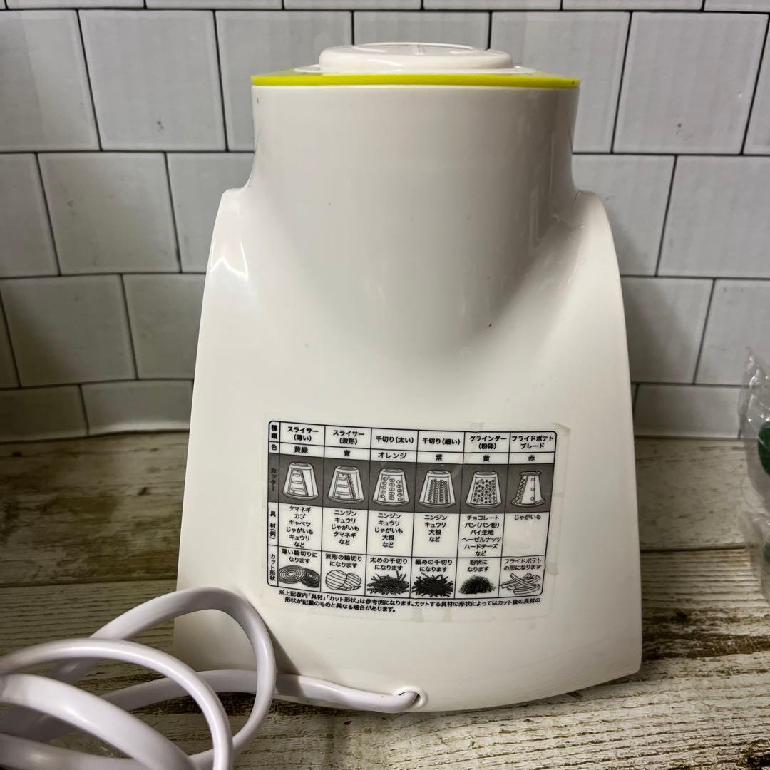 美品★動作確認済★food cutter★salad quick★sq02-az