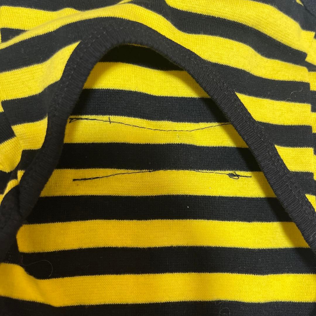 美品✨ 犬服 黒と黄色のストライプ 蜂 デザイン ハチ
