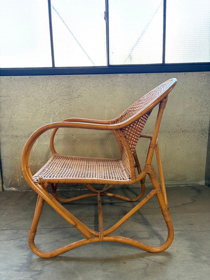 ナチュラルラタン アームチェア(R-1)