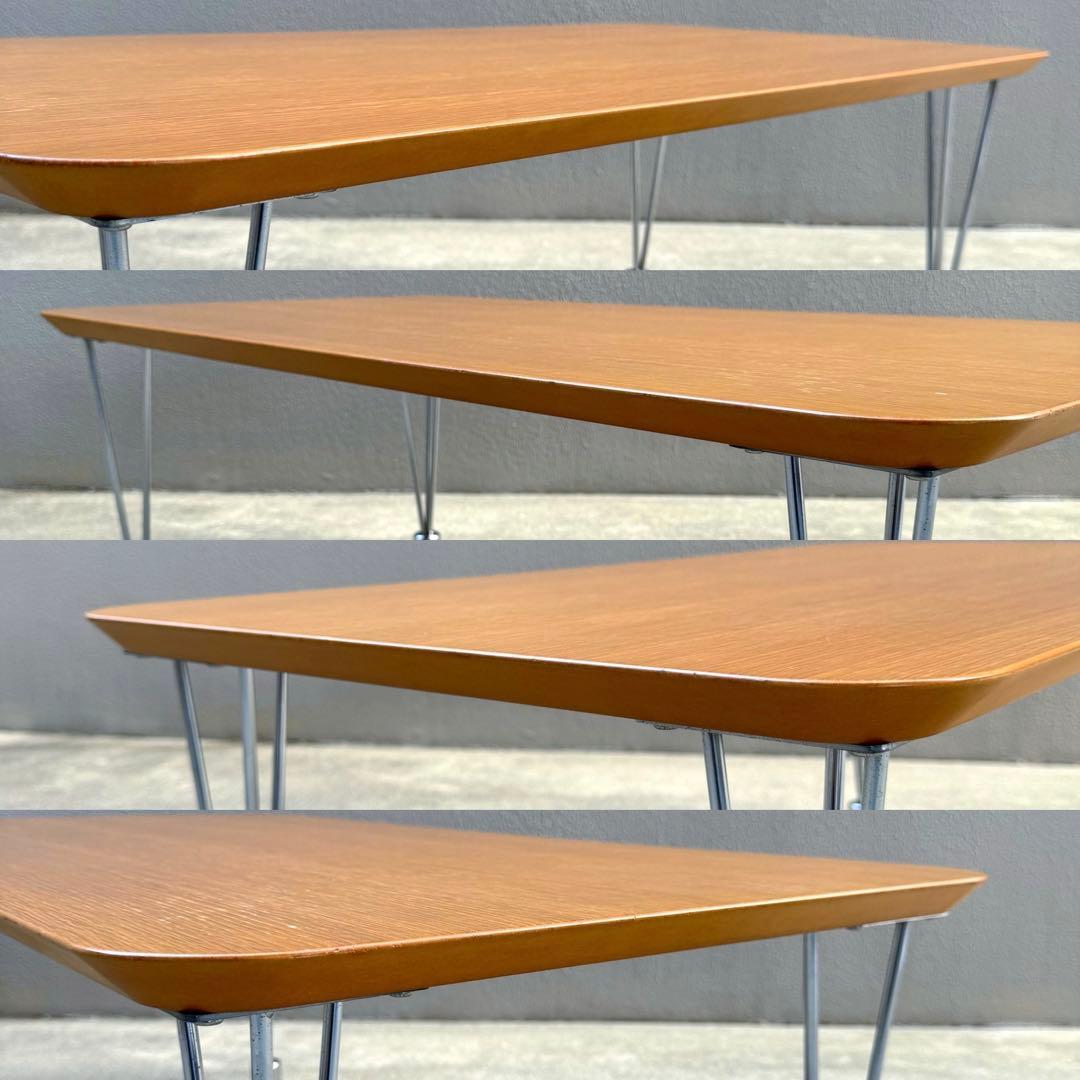 木製 センターテーブル エキスパンダーレッグ リプロ スチール インダストリアル