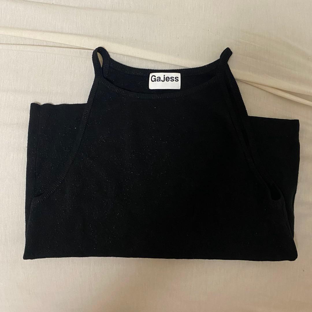 トップス gajess glitter camisole