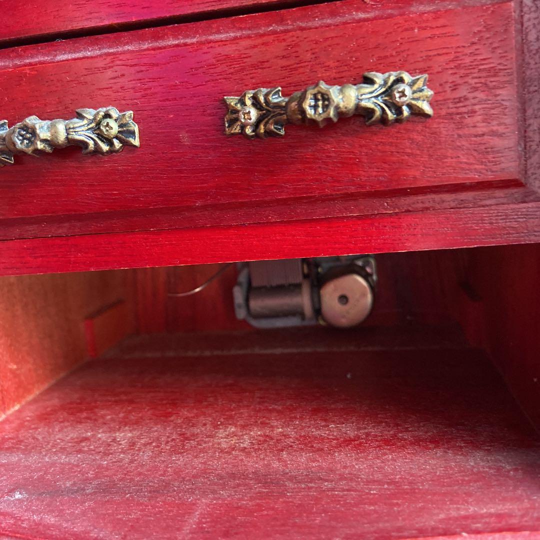 【アンティーク】アクセサリーBOX Beatlesのオルゴール付