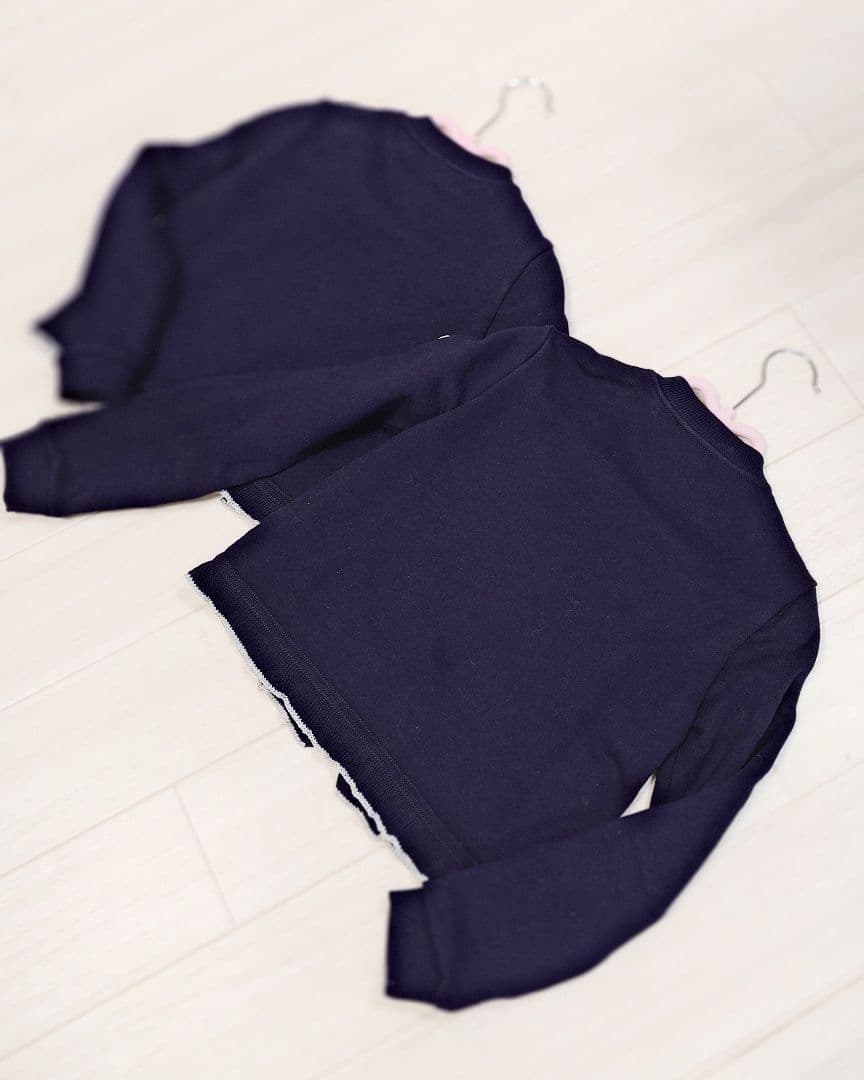 MONCLER　ダウンジャケット風 ジップアップブルゾン 6&8サイズ2着セット