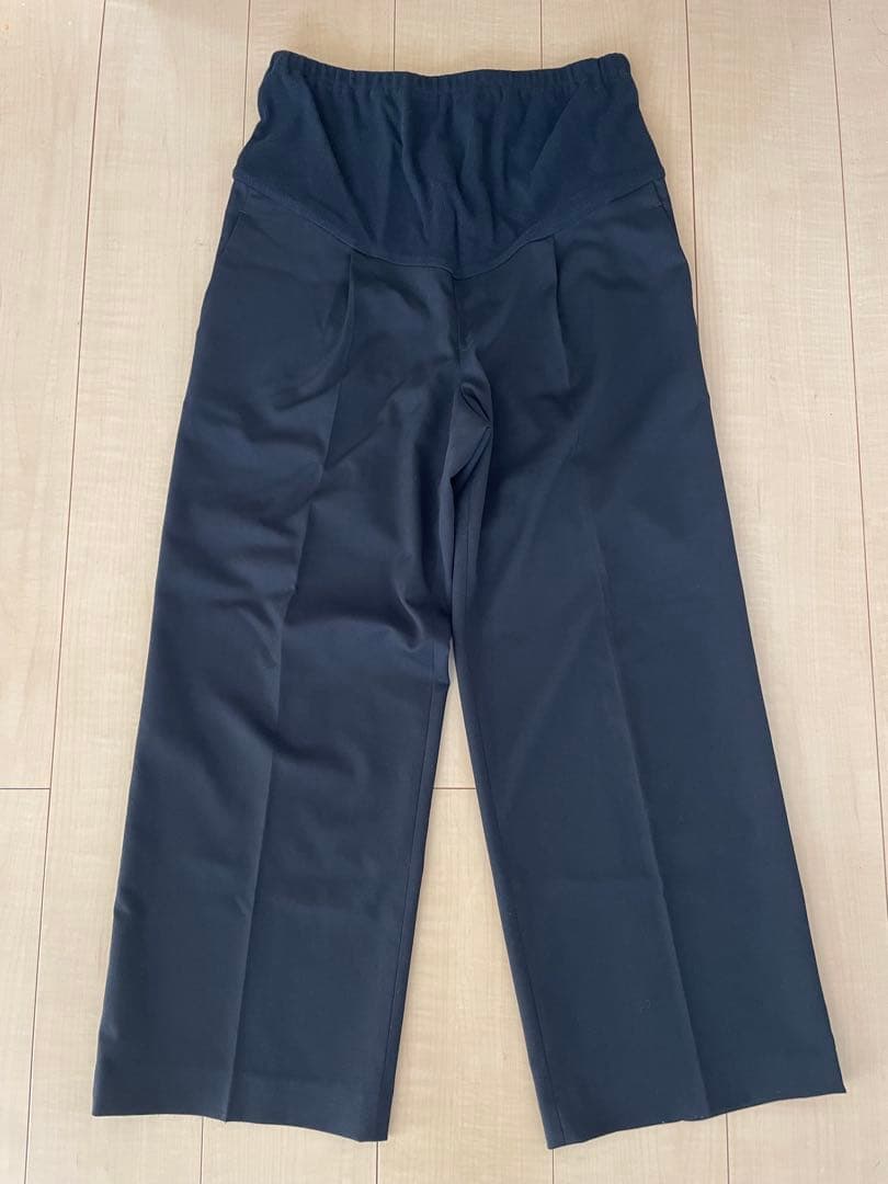 【Reha.】Tuck Wide Pants マタニティパンツ36 anuke