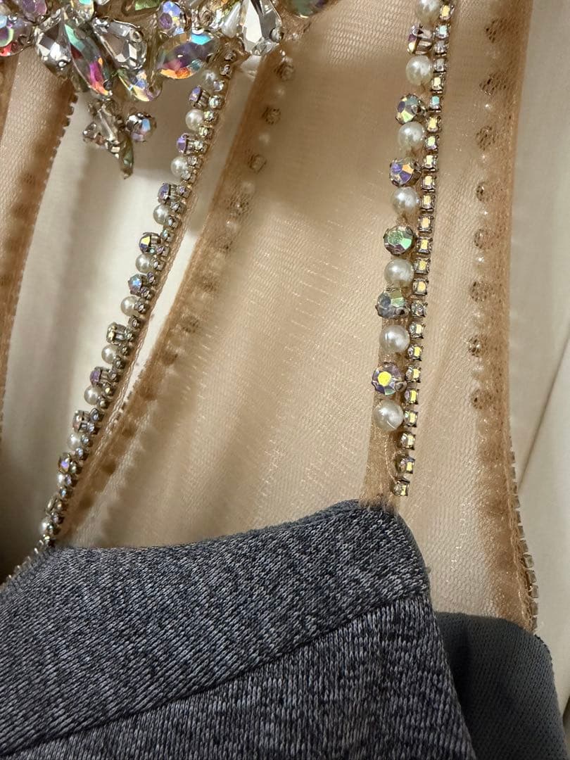 m様【AngelR エンジェルアール】ビジュー キャバドレス ミニドレス