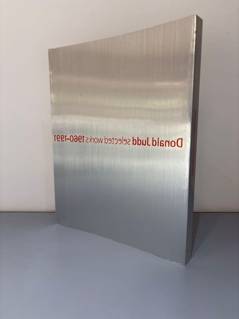 アート・デザイン・音楽 Donald Judd selected works 1960-1991
