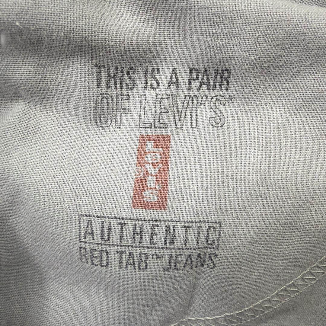 【先染め】90s Levi's 550 デニム ブラック ジーンズ 黒 W34