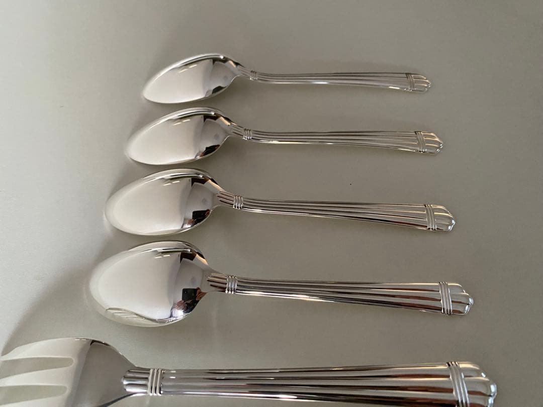 Christofle クリストフル シルバープレート アリア 5種計20pcs