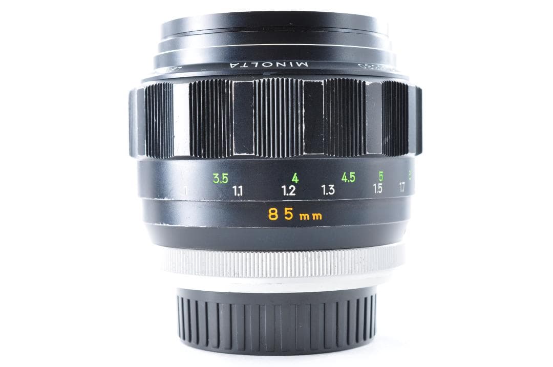 試写あり MINOLTA MC ROKKOR-PF 85mm f/1.8レンズ