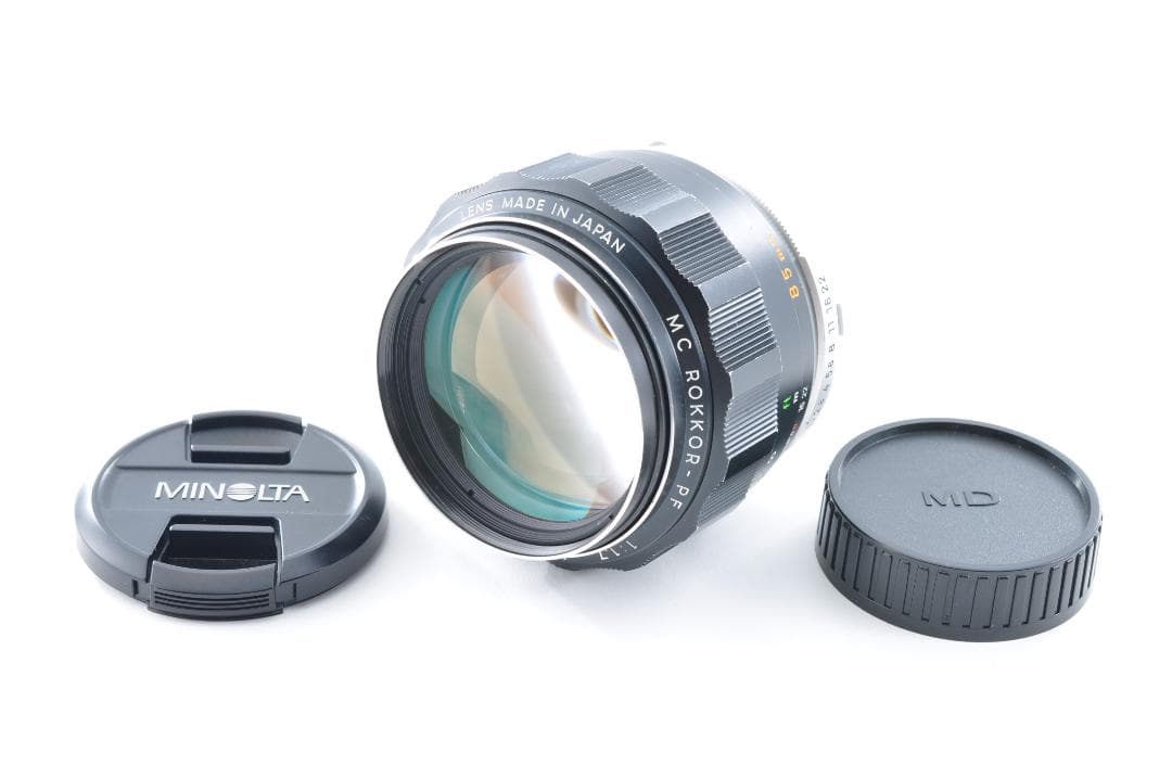試写あり MINOLTA MC ROKKOR-PF 85mm f/1.8レンズ