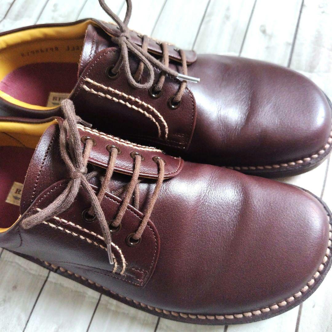 REGAL Walker ダークブラウン ワークブーツ　25cm 幅広EEE