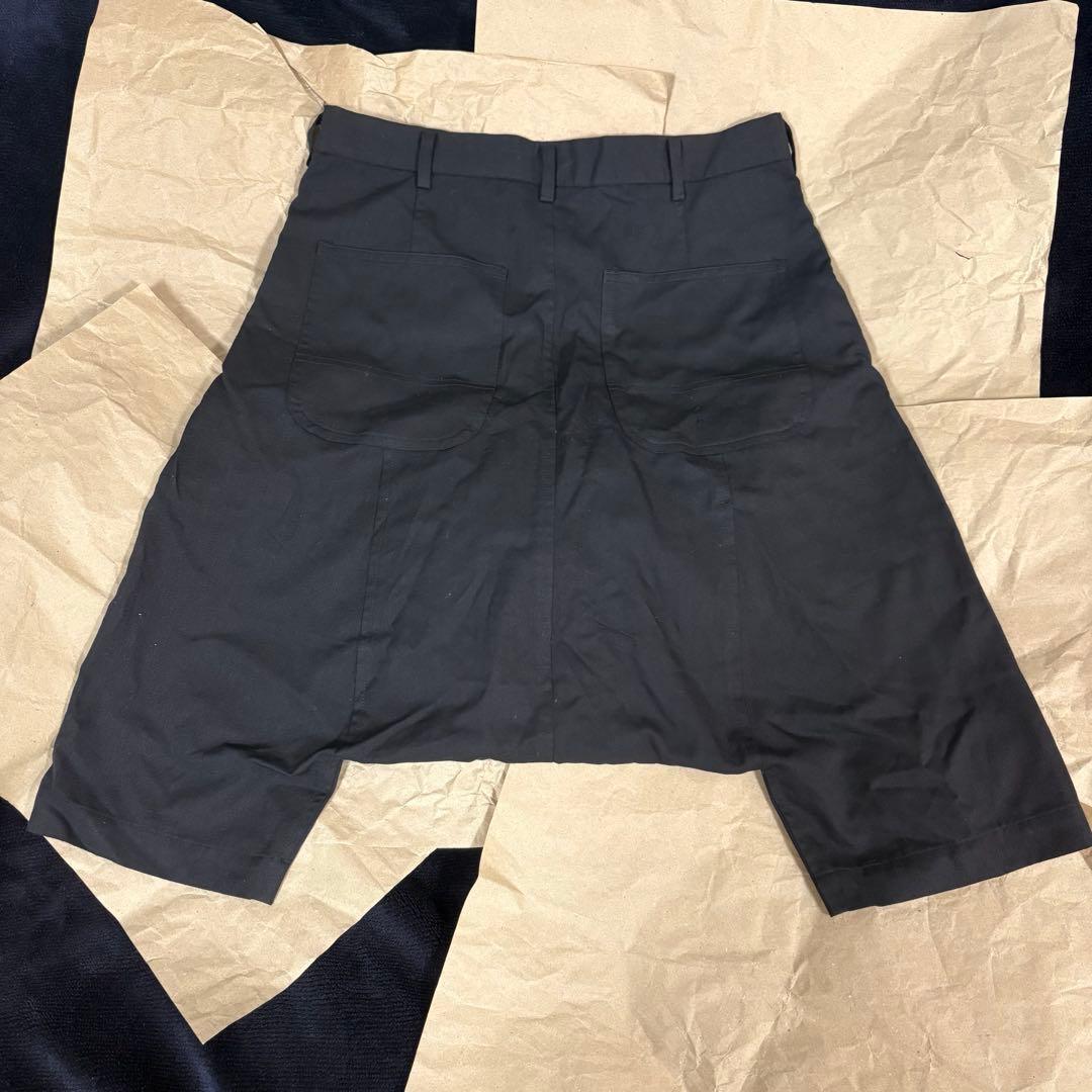 ブラック コムデギャルソン サルエルパンツ S