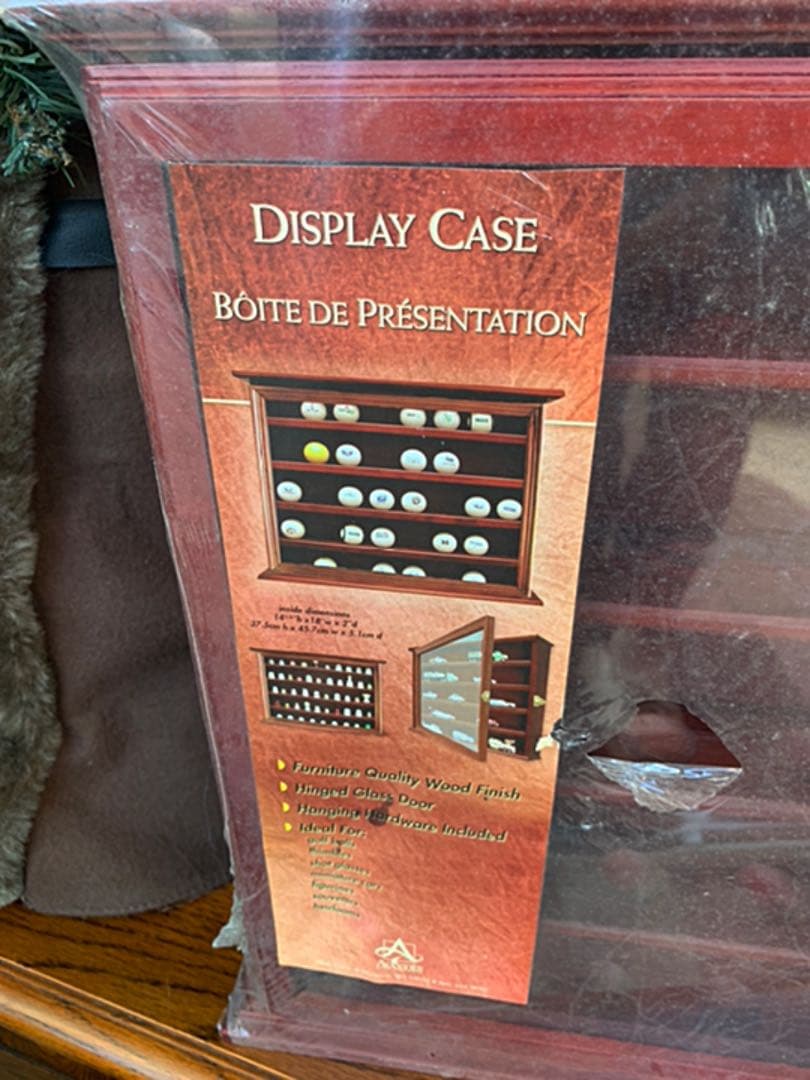 新品・未使用　ゴルフボール40個ディスプレイケース