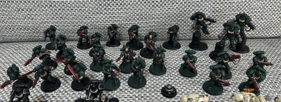 warhammer 40k ダークエンジェルアーミーセット 塗装済み