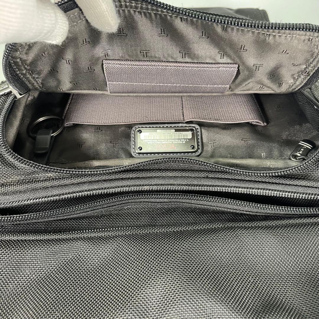 【美品✨】TUMI トゥミリュック・バックパック黒多機能26186D4 レア型
