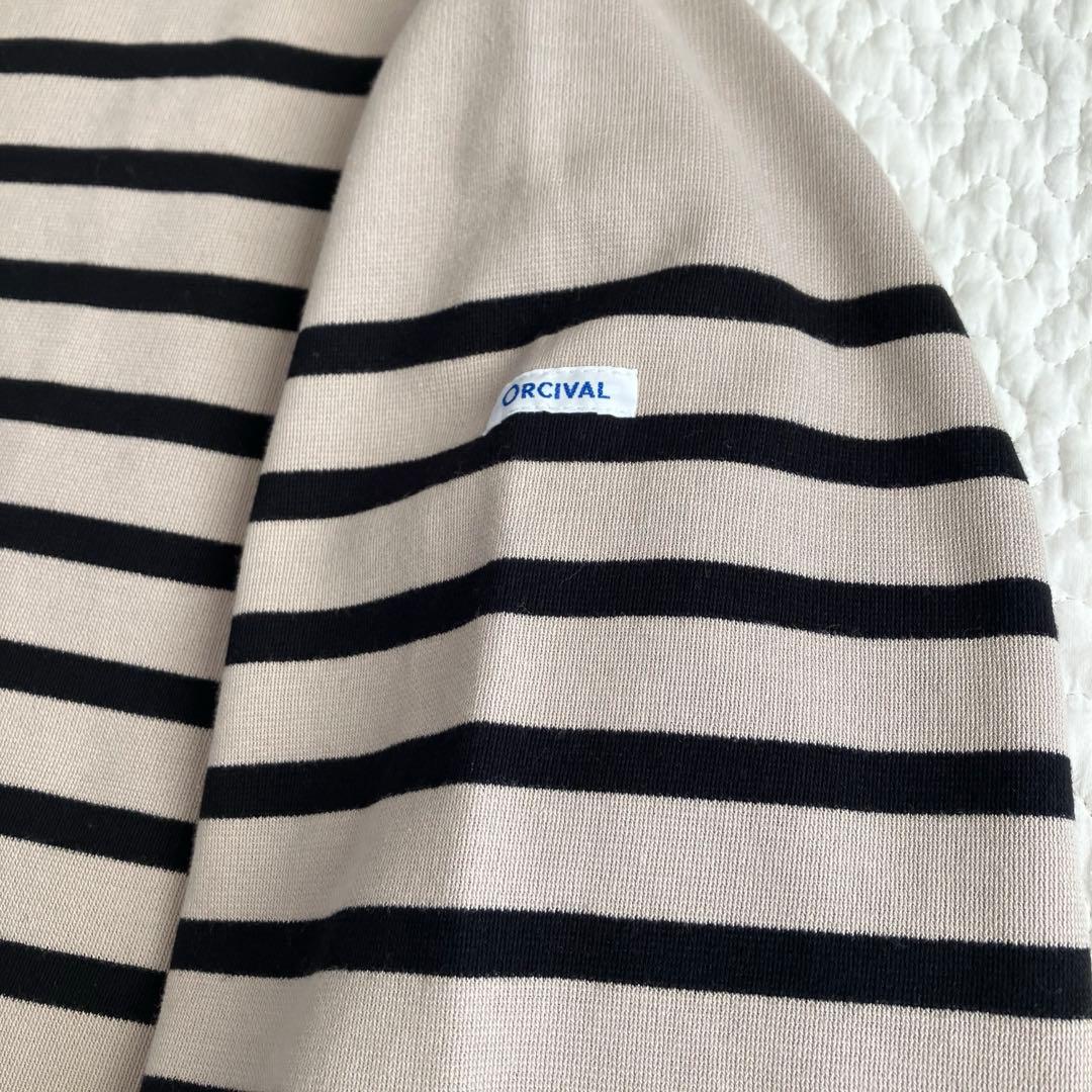 【新品タグ付】SLOBE IENA ORCIVAL ビッグボーダーカットソー