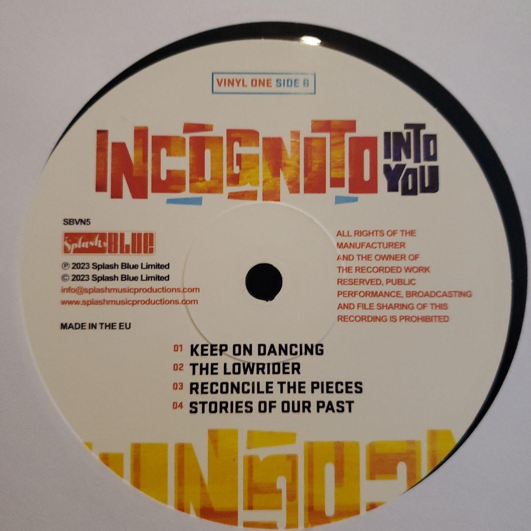 希少 incognito サイン入り into you 2LP