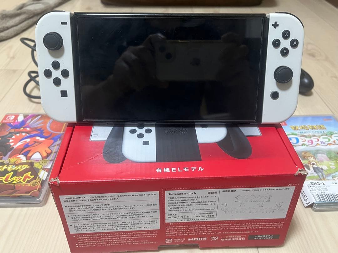 Nintendo Switch OLEDモデル + MICRO SD 256gb