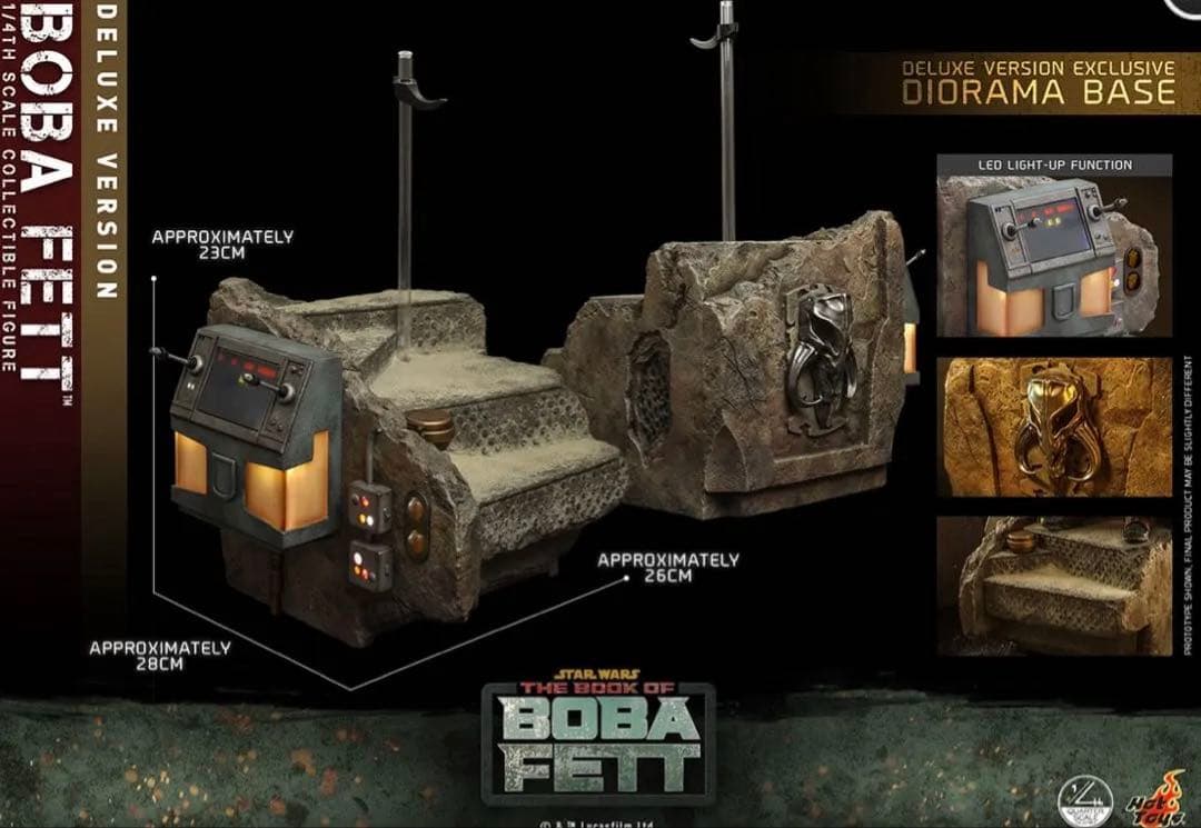 『ボバ・フェット』１／４スケールフィギュア　ボバ・フェット