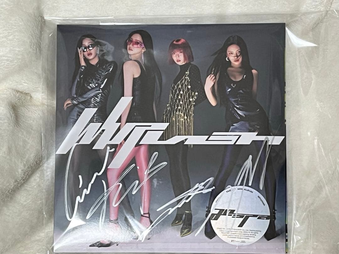 aespa 全員サイン入りアルバム
