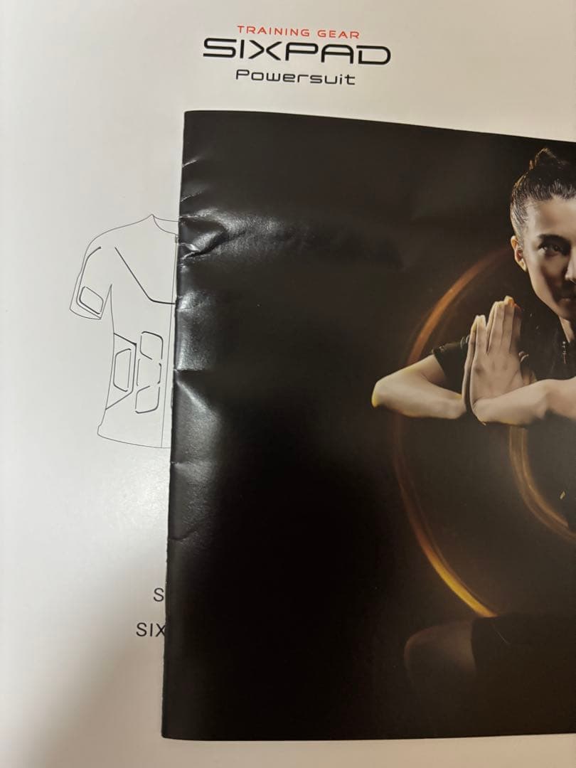 【美品】SIXPADパワースーツ　上下セット レディース　Lサイズ