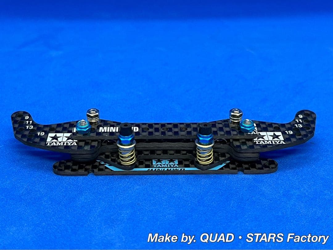 【ミニ四駆・MS用】2軸ATピボット＋1軸リヤアンカー＋リヤスキッド＋お辞儀防止