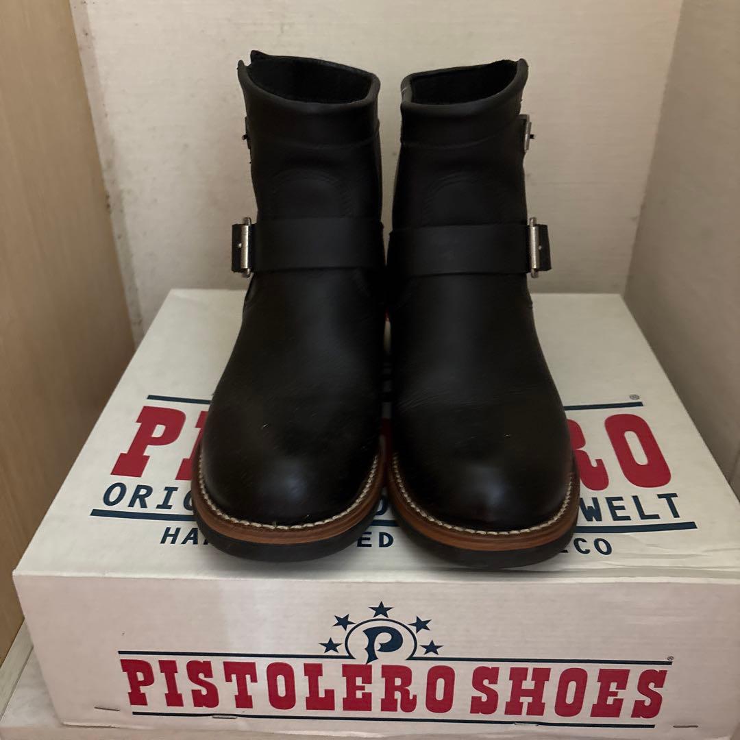 PISTOLERO ピストレロ ショート エンジニアブーツ 25cm