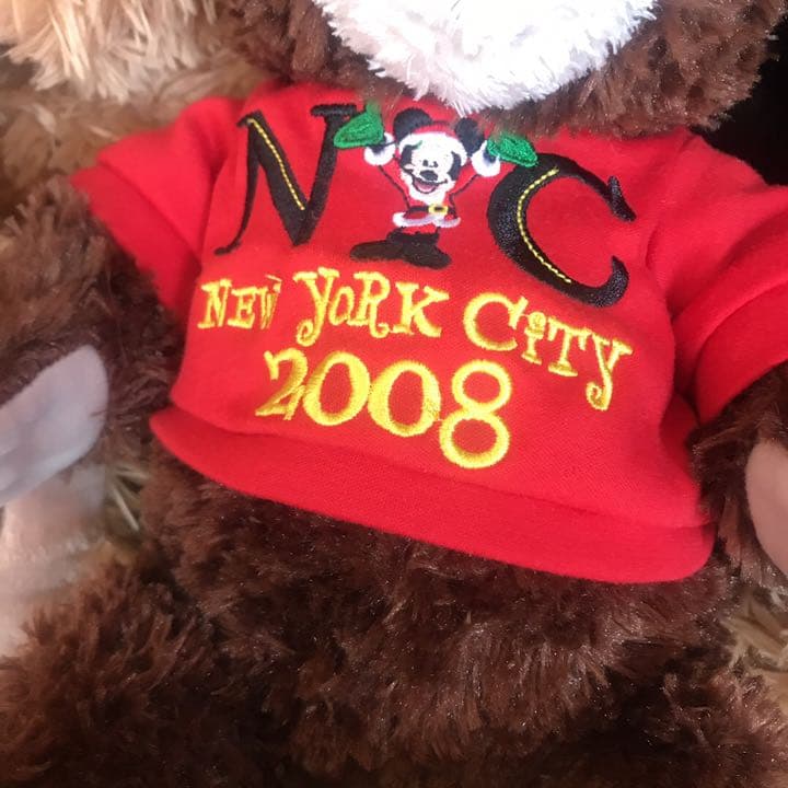 WDW ダッフィー ブラウン NYC 2008 ぬいぐるみ