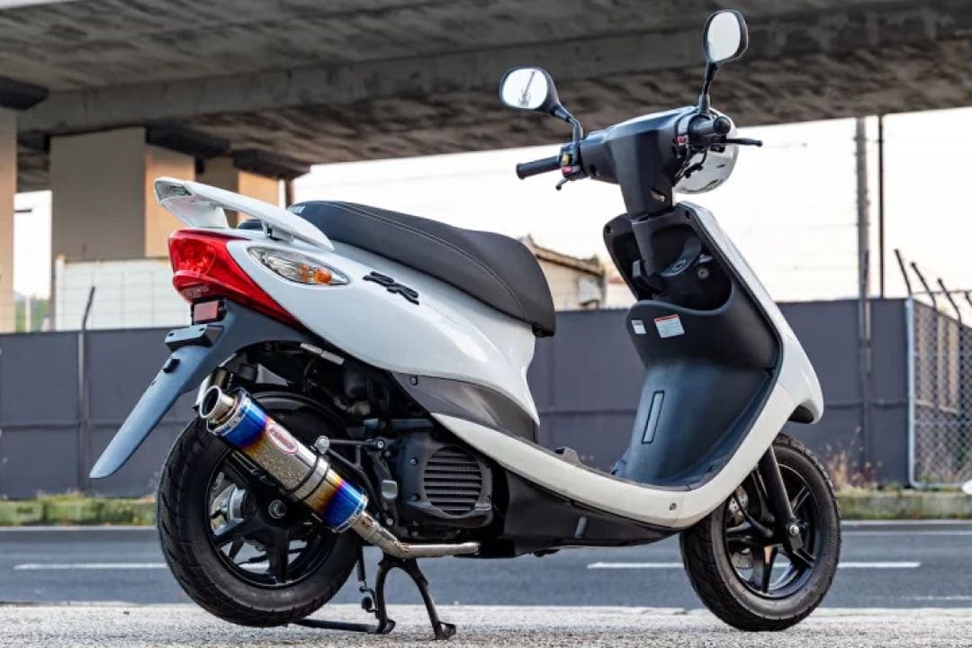 新ヤマハ ジョグ ZR SA36J /39J HMS製 B2X マフラー ブルー