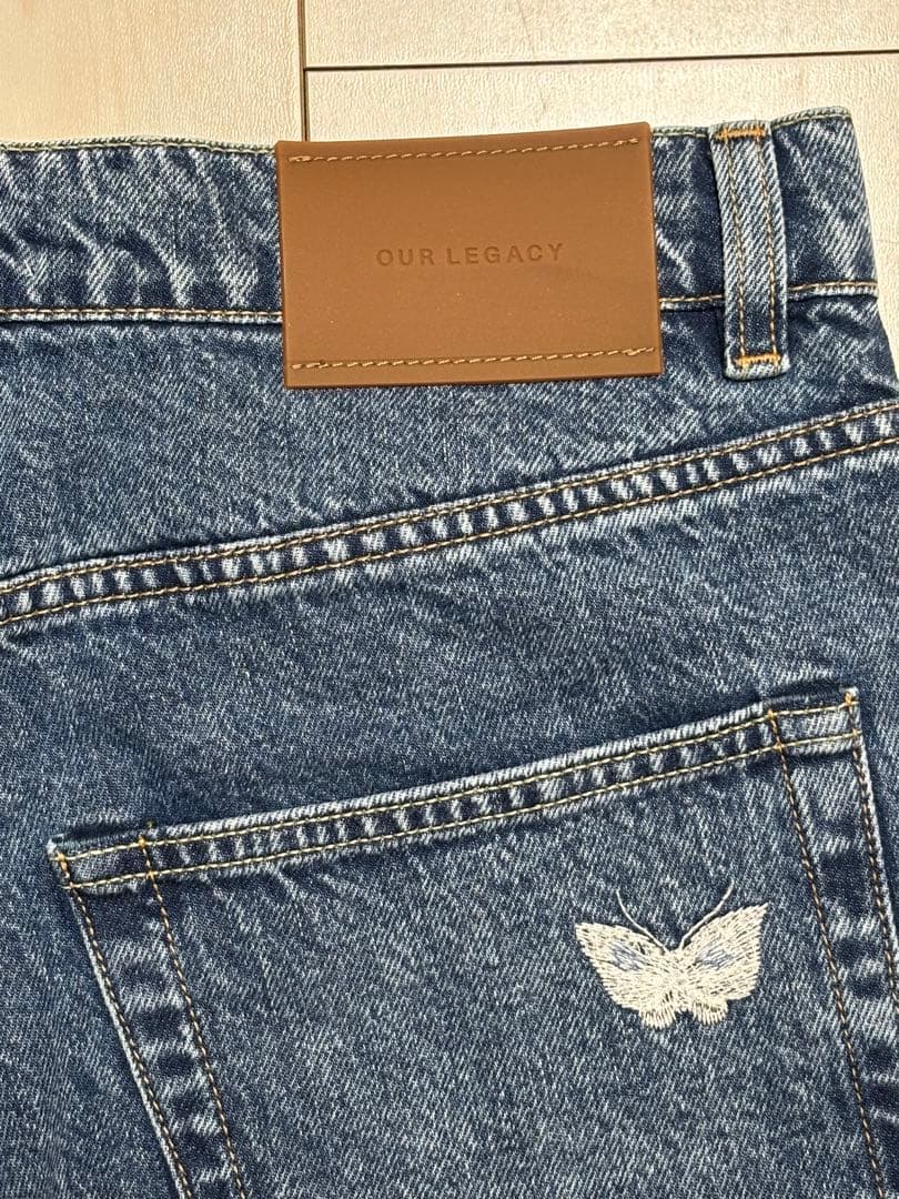 OUR LEGACY VAST CUT ／ Indigo Butterfly