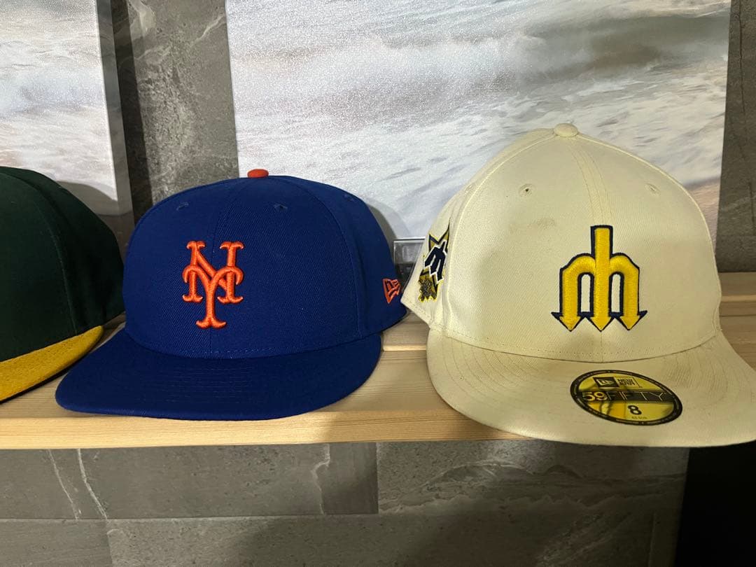 ニューエラ、ベースボールキャップ希少サイズ❗️