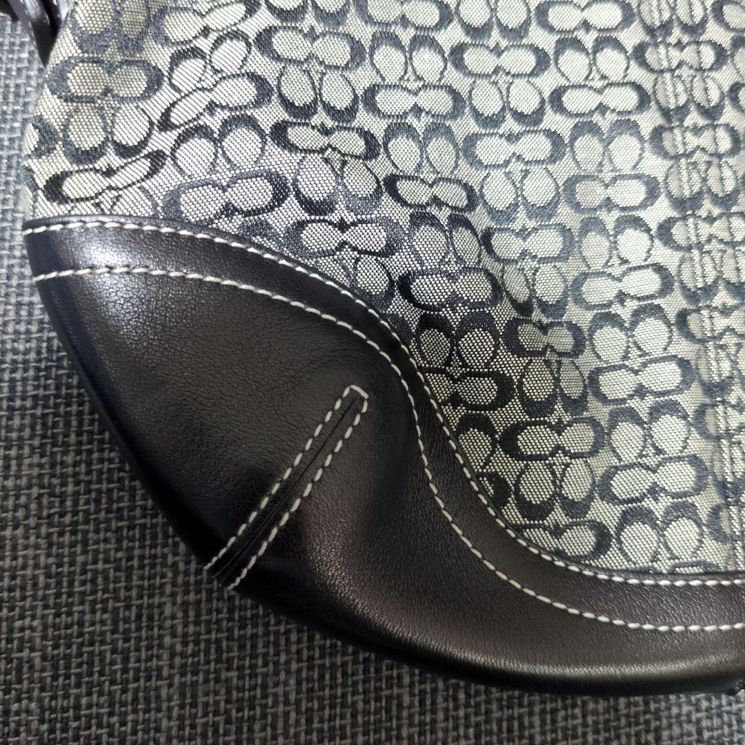 コーチ シグネチャー　6351 ショルダーバッグ　 ブラック