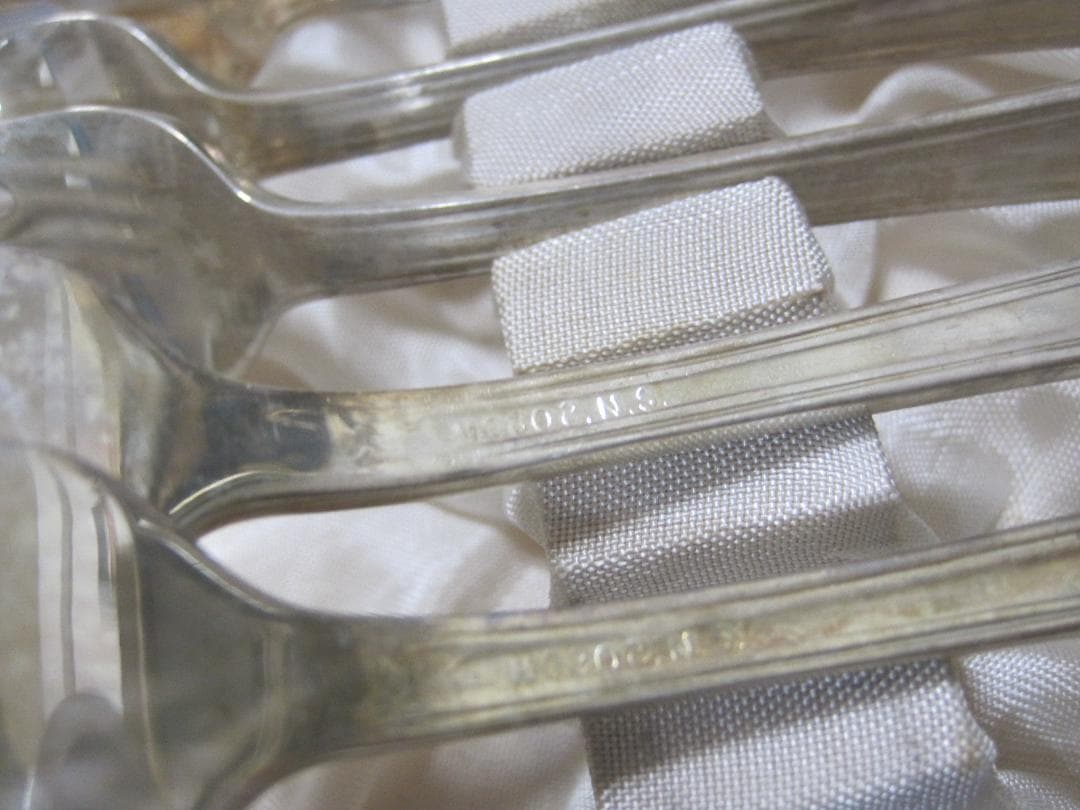 銀メッキ? カトラリー N.S. 24点まとめて ステンレス レトロ