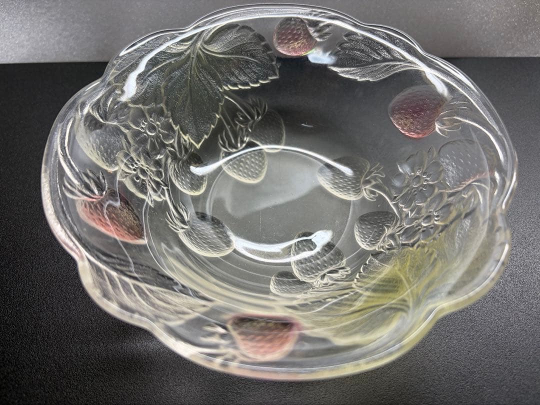 【希少】ルネ・ラリック　レトロ　ガラス皿2枚