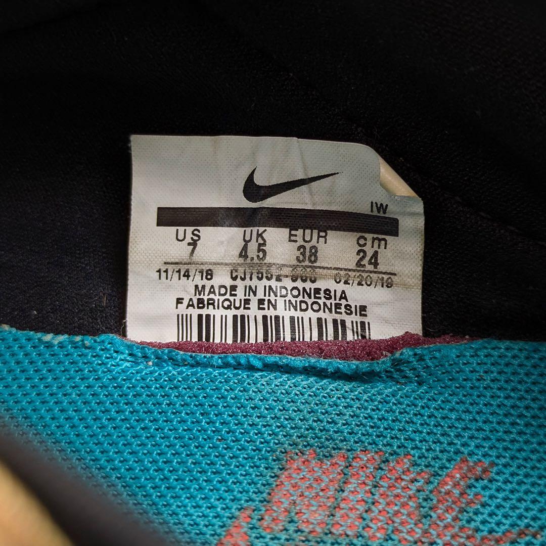 【希少カラー】NIKE エアリフト ゴールド 24 足袋スニーカー サンダル