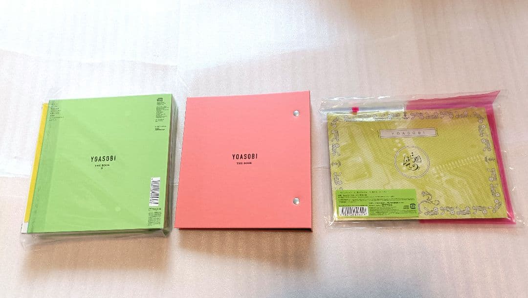 YOASOBI CD THE BOOK 1 2 はじめてのEP インデックス
