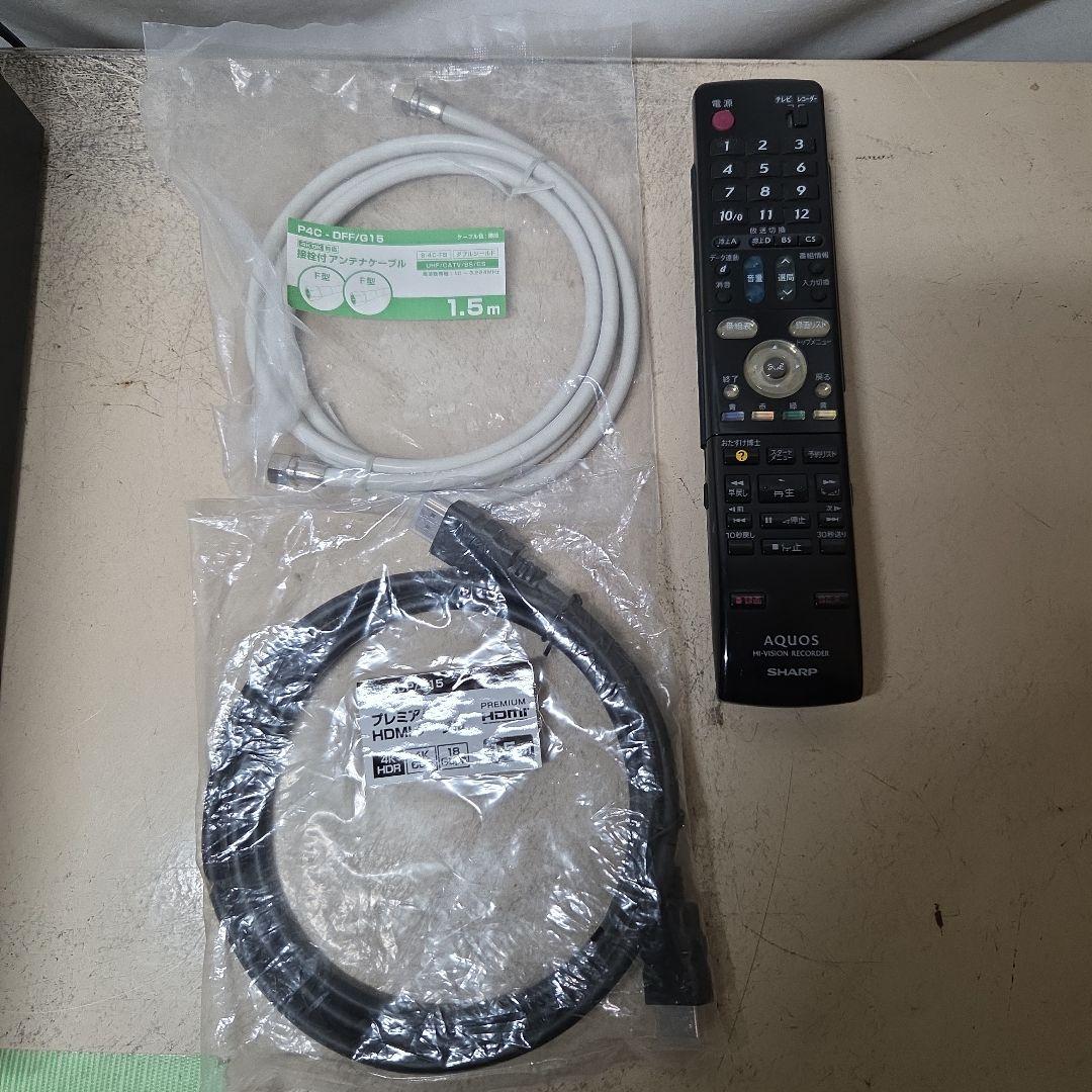 ブルーレイレコーダー SHARP BD-HDV22 VHS対応 ギア交換品