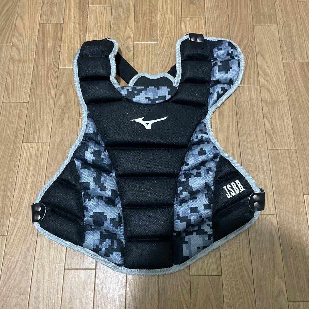 【限定】ミズノ 軟式用 キャッチャー防具 レガース マスク プロテクター セット
