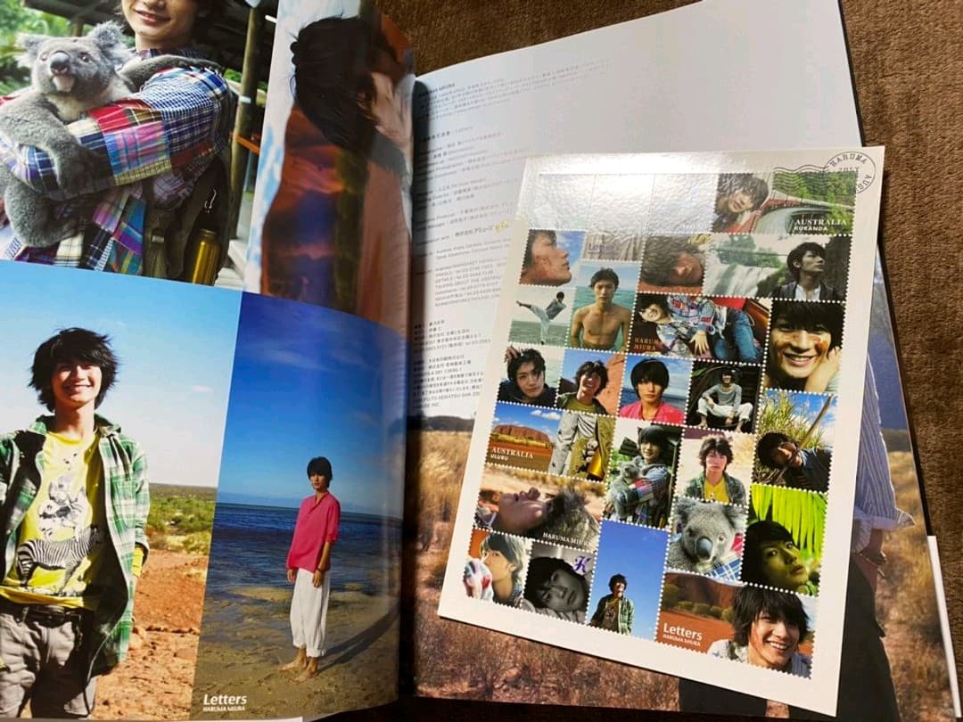 三浦春馬　写真集　たぶん　Letters 　初版　第二版　帯付き