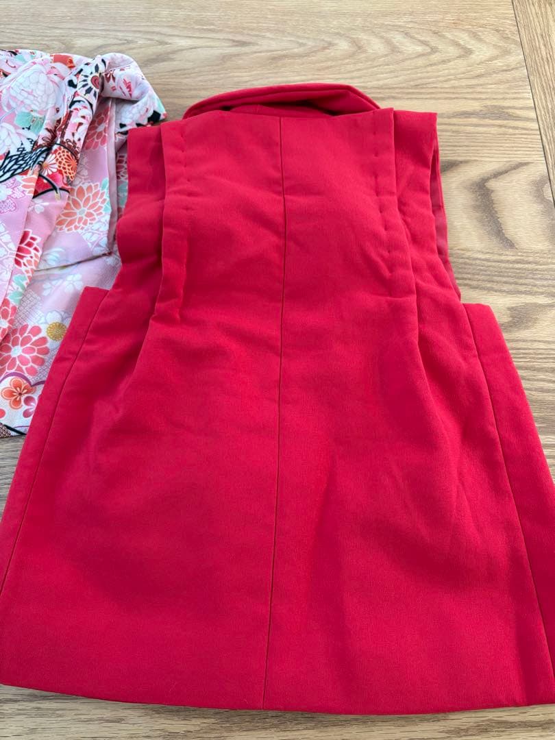 【最終値下げ一度着用のみ】キャサリンコテージ　七五三　3歳　うさぎの花飾り付き