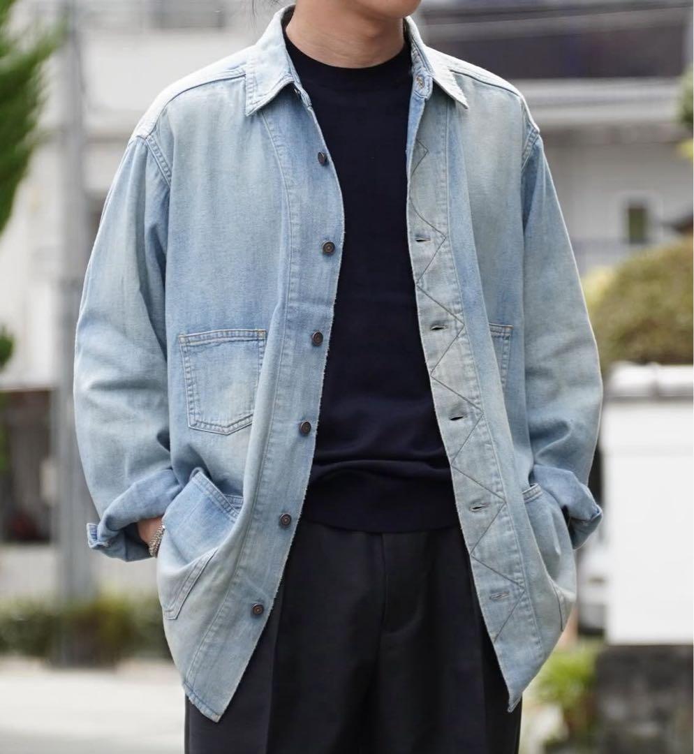 【新品未使用】MAATEE&SONS DENIM SHIRTS COVERALL