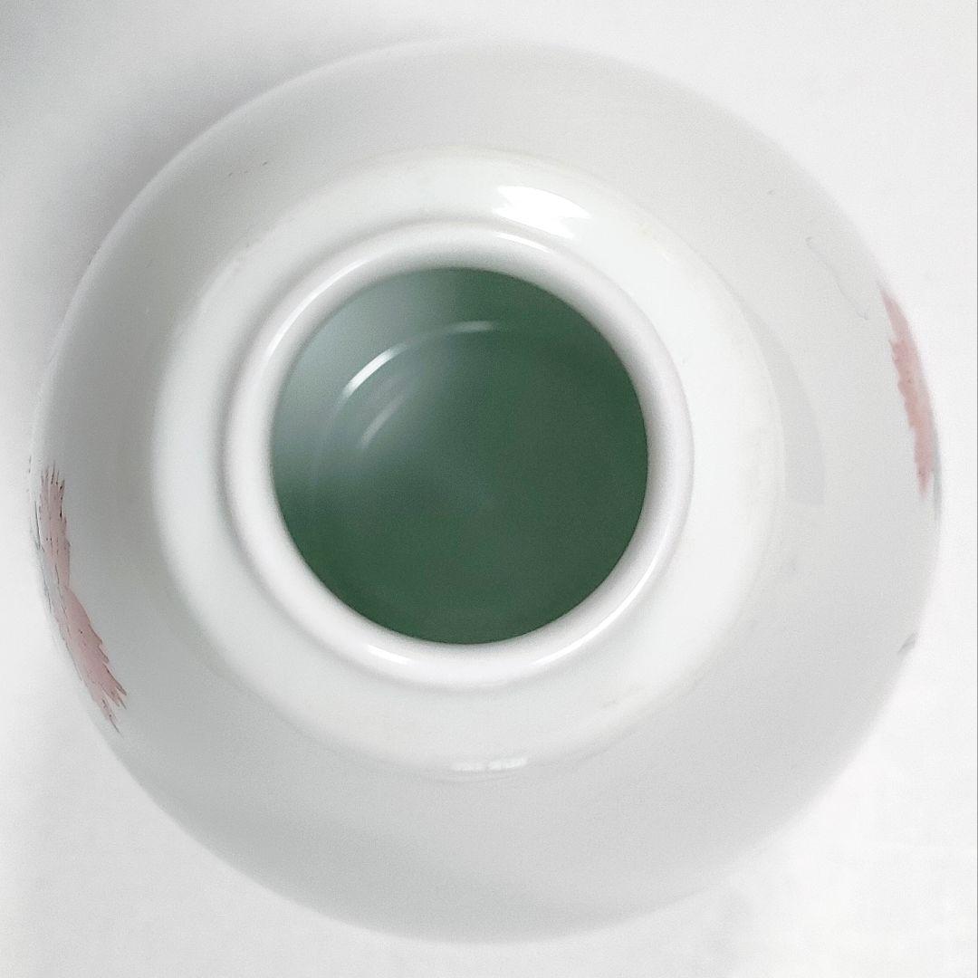 ●4792#0119　人間国宝第十四代酒井田柿右衛門　錦 撫子文 一輪生0331