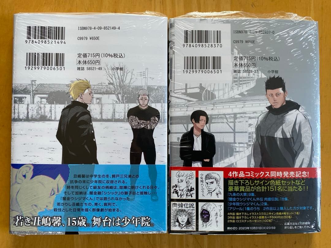 九条の大罪　全巻初版、帯付、特典付