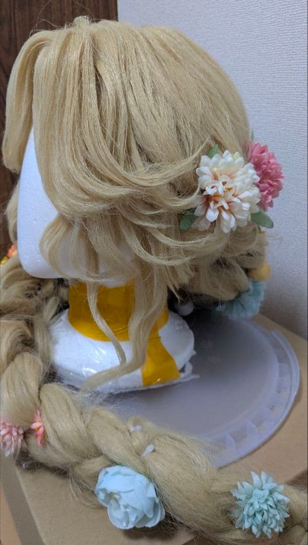 ラプンツェルコスプレ(ライト付きウィグ)セット
