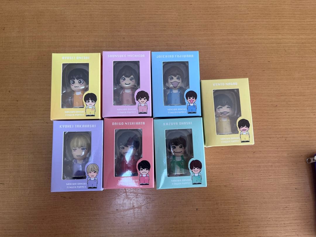 なにわ男子 指人形 7種セット