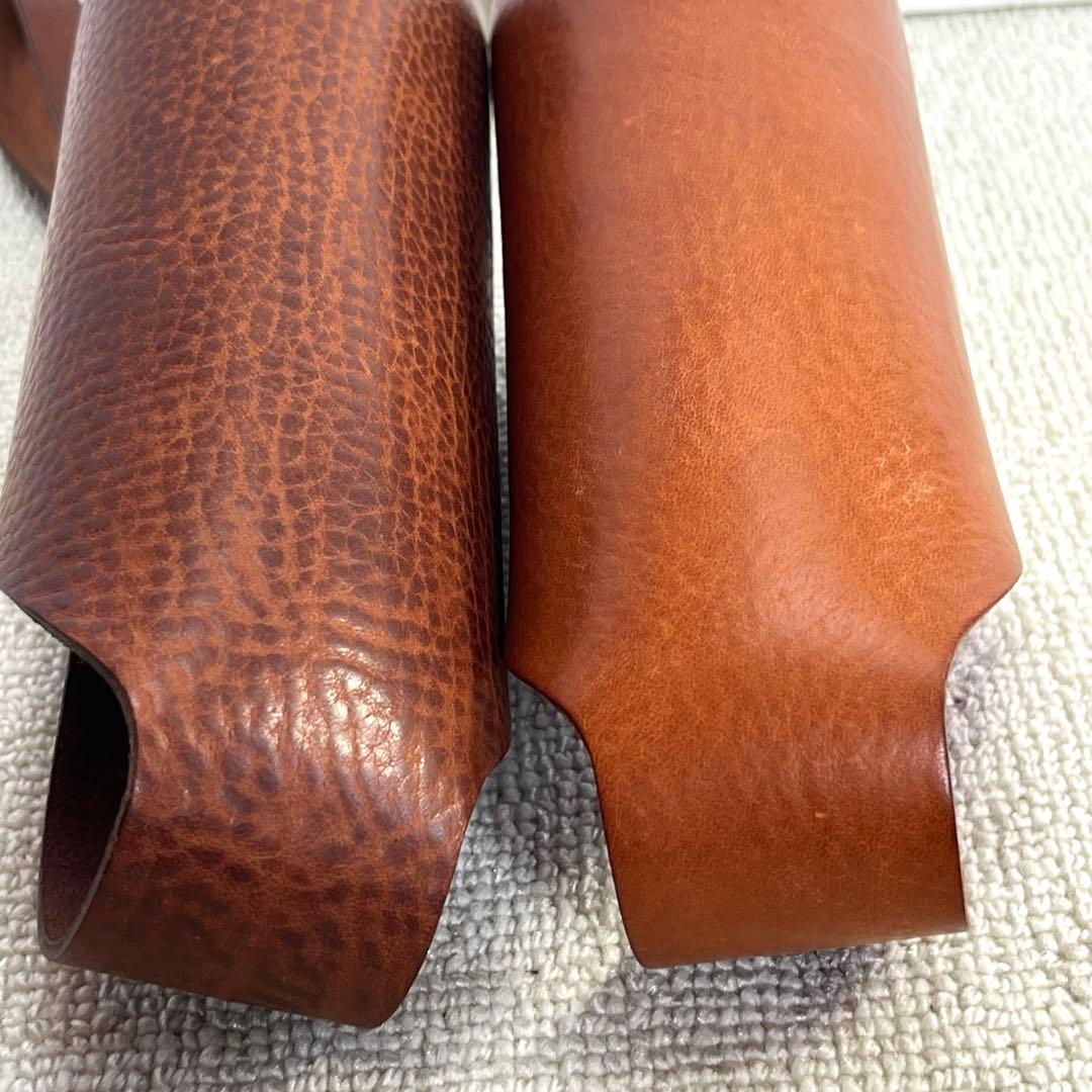 美品 organ オルガン ボトルホルダー 本革 水筒 HERZ 1個