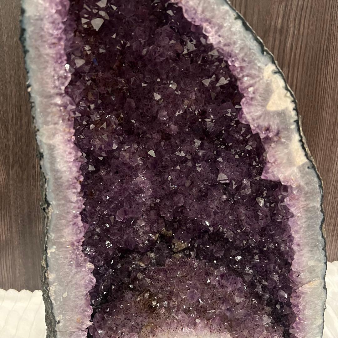 アメジスト ドーム 天然石 ブラジル産約21.2kg ドーム高さ40cm 台付き